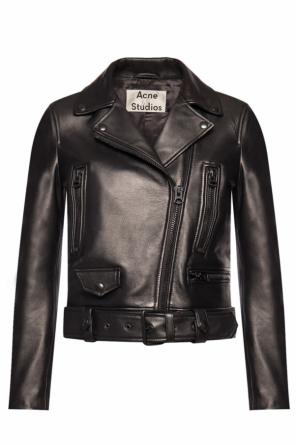 Leather biker jacket, zdjęcie 1 Leather biker jacket od Acne